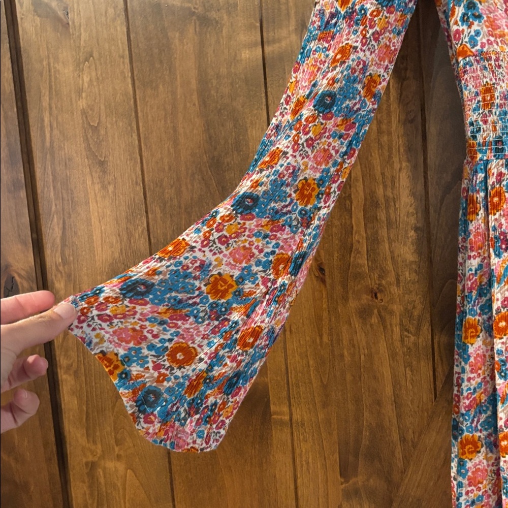 Urban Outfitters Elise Smocked Dress - Picture 3 of 4